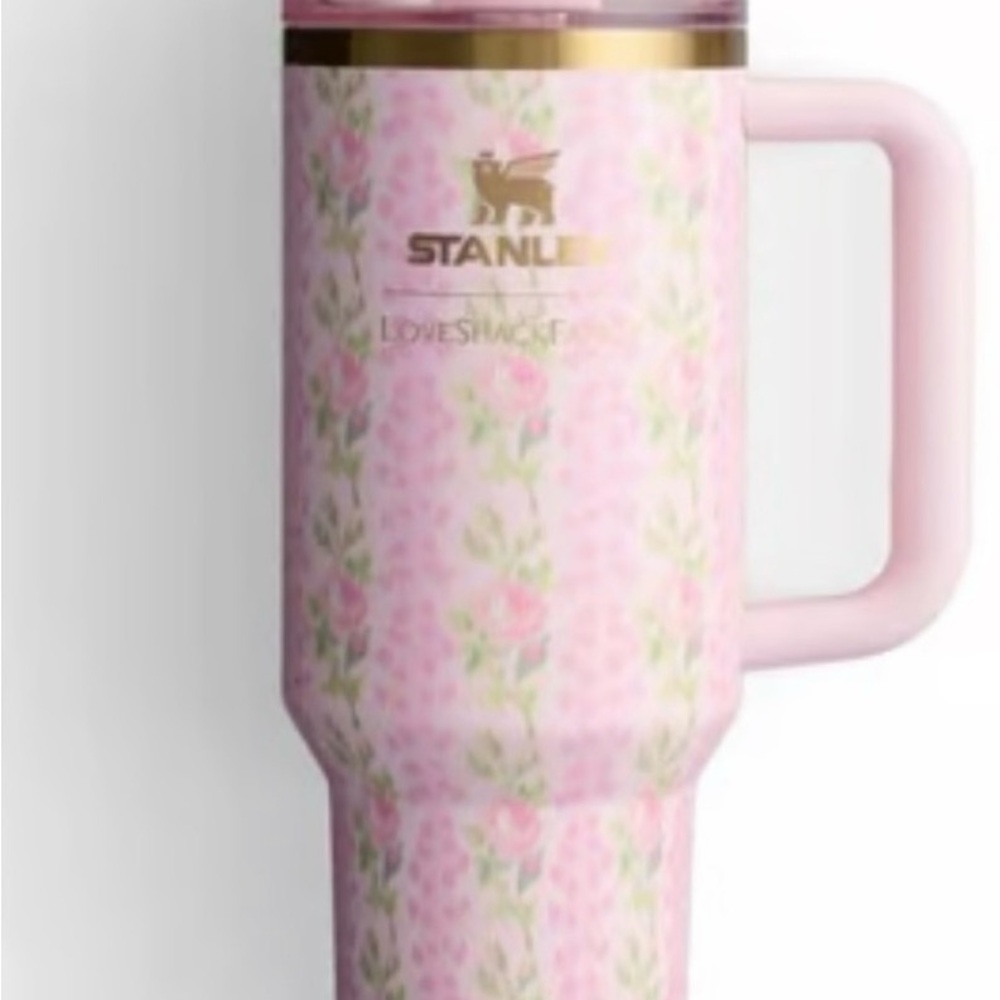 Love shack fancy Stanley mug! New in box comes with 50 off at live shack fancy.